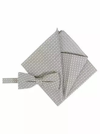 CG - CLUB OF GENTS | Coffret cadeau avec nœud papillon et pochette de costume | beige